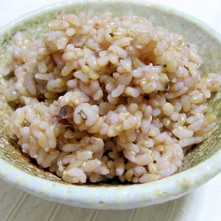 圧力鍋で十六穀米入りふっくら玄米ご飯